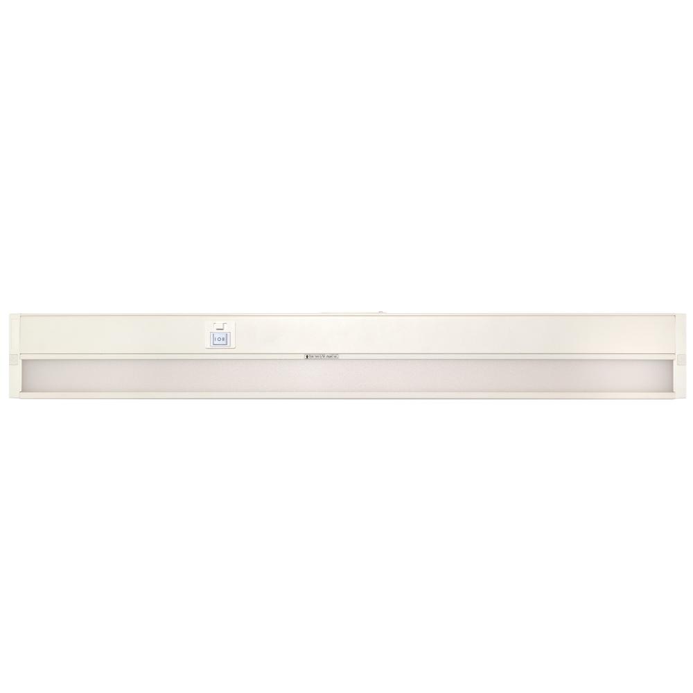 17 Watt; 28 Inch LED White Under Cabinet Light; CCT Selectable; 50000 Hours