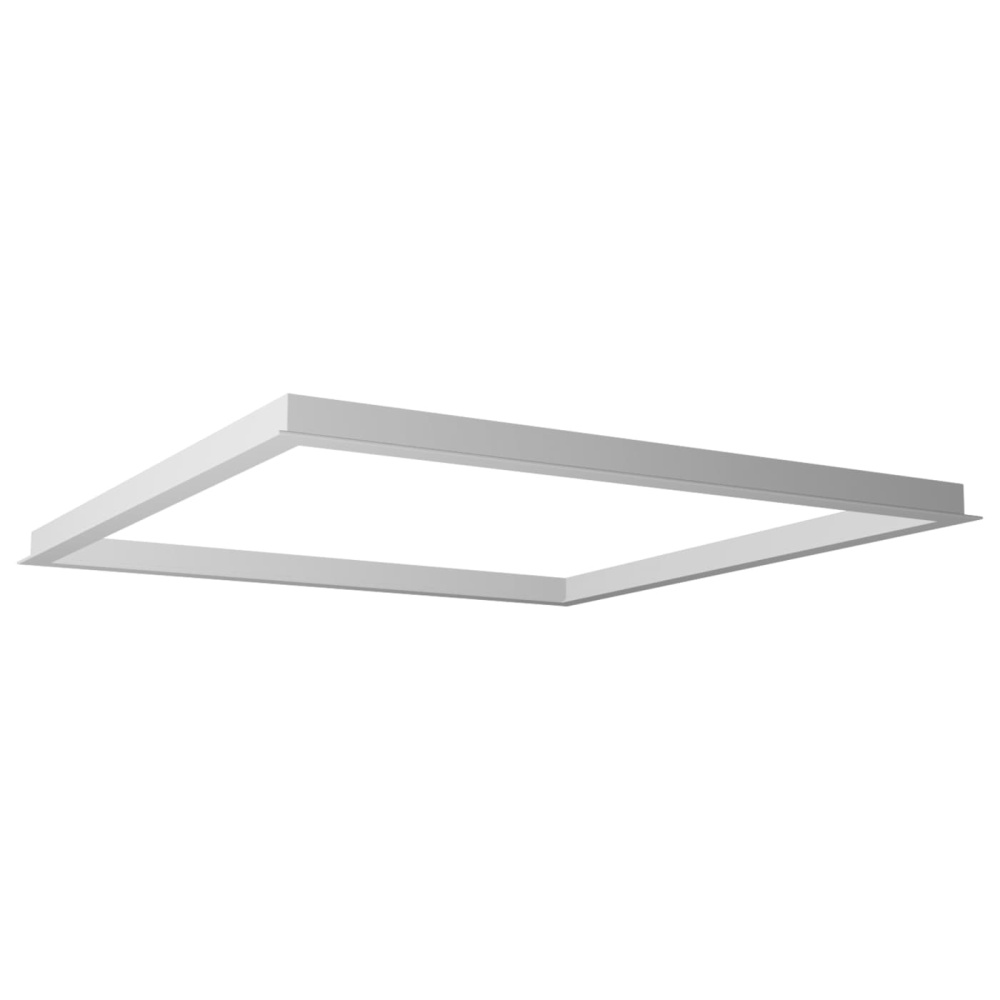 2x2 Flange Kit; White Finish