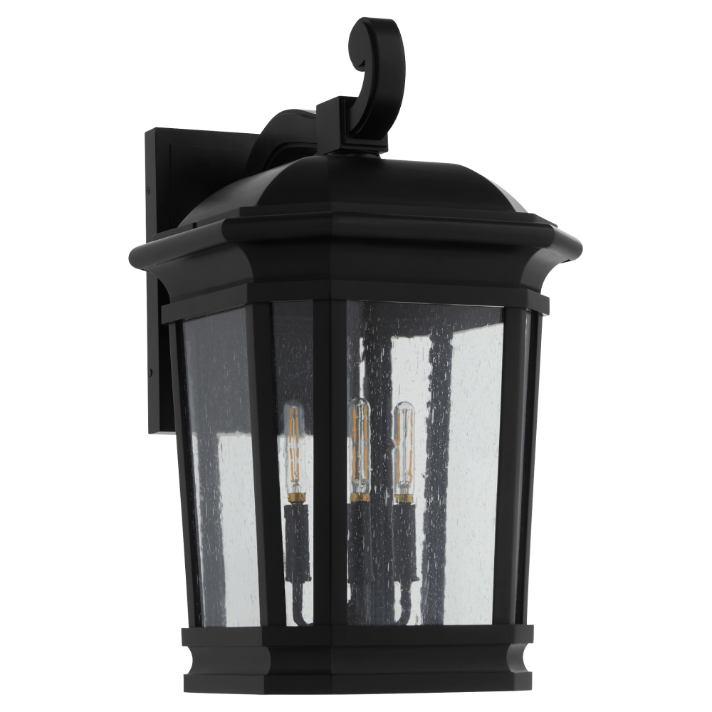MURPHY 3 LIGHT 14" LANTERN - MATTE BLACK