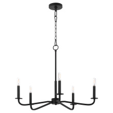 Quorum 6307-5-59 - RUTHERFORD 5LT CHANDELIER - MB