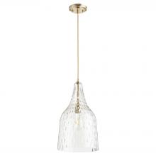 Quorum 8142-80 - 10" CLEAR GLS PEND - AGB