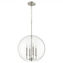 Quorum 873-4-65 - 4LT GLOBE PEND - STN