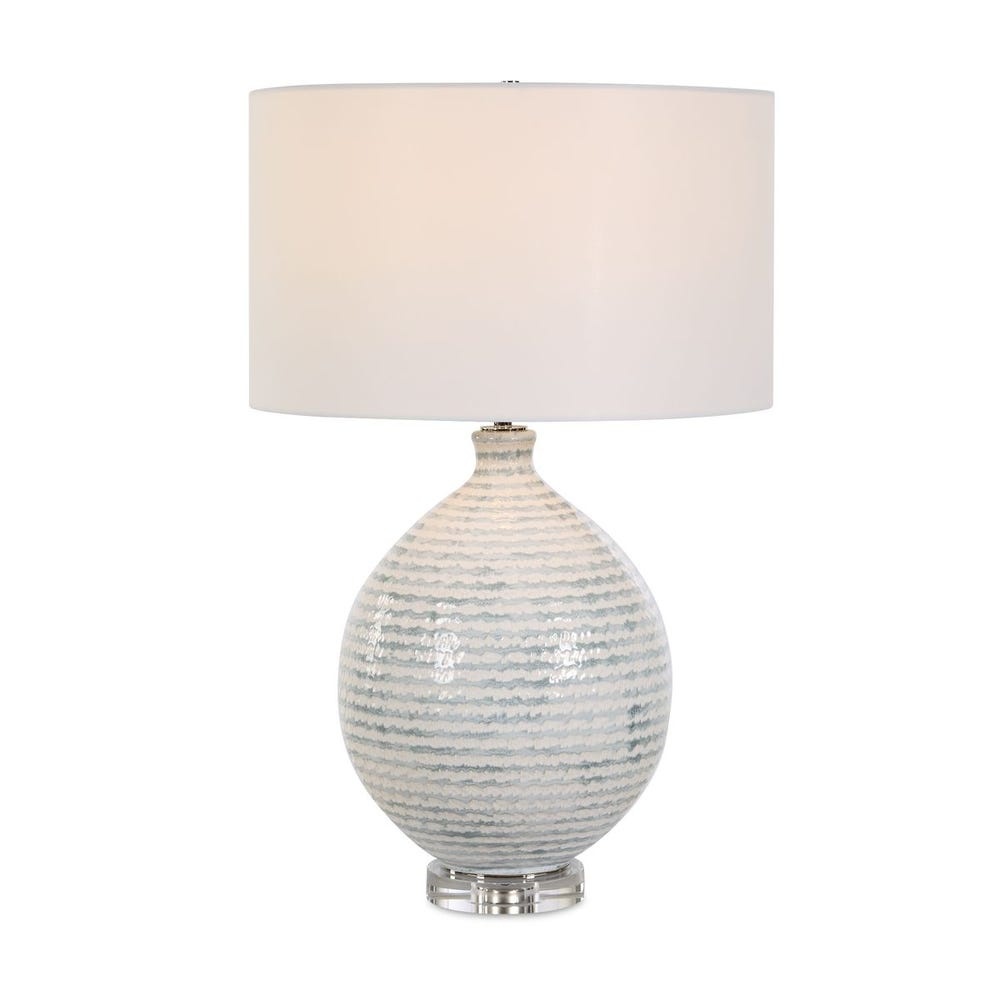 Uttermost Clary Horizontally Striped Table Lamp