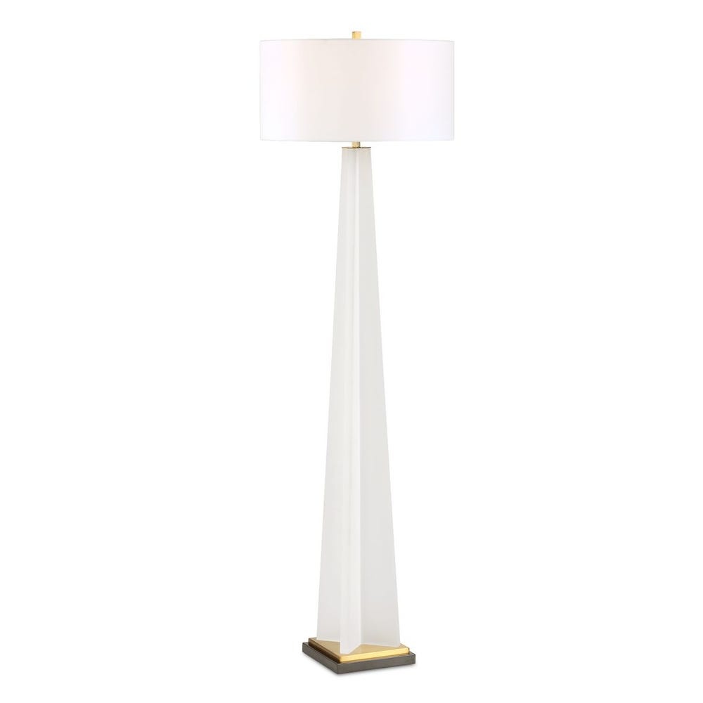 Uttermost Rosin White Floor Lamp
