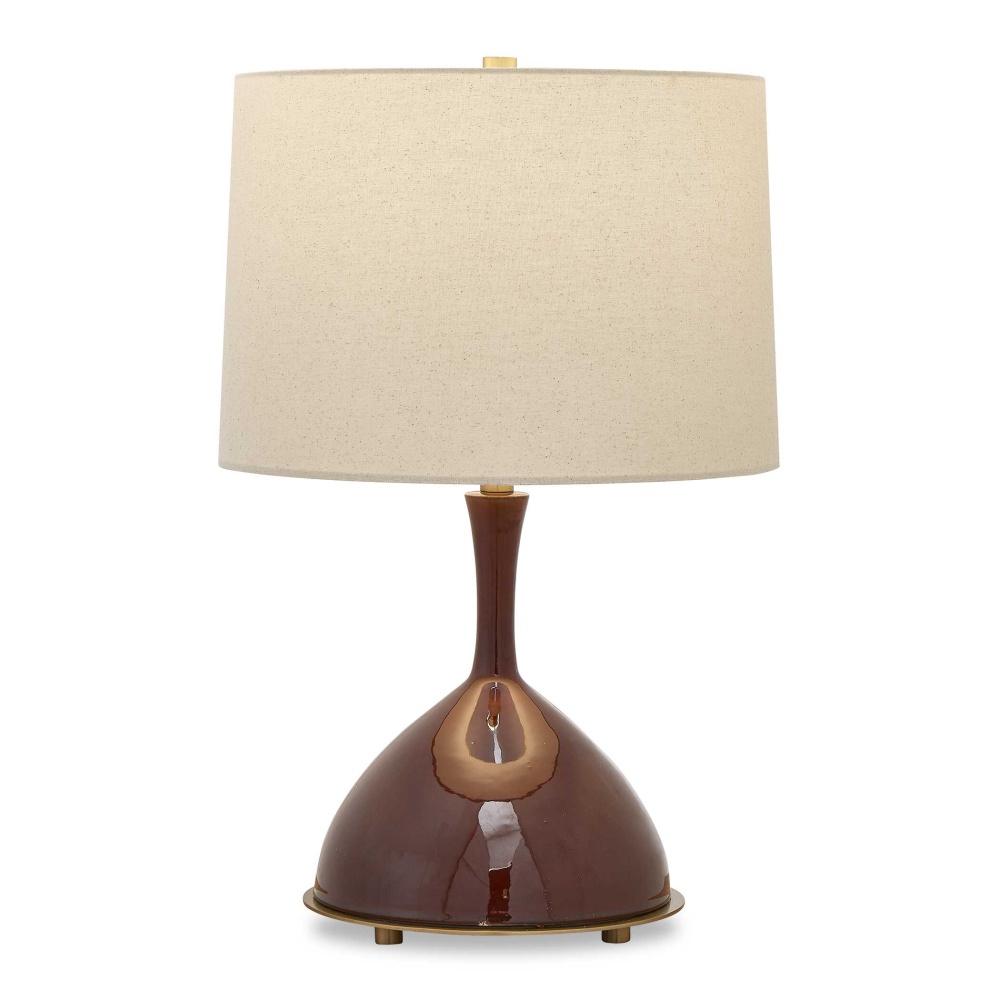 Uttermost Colette Burgundy Table Lamp