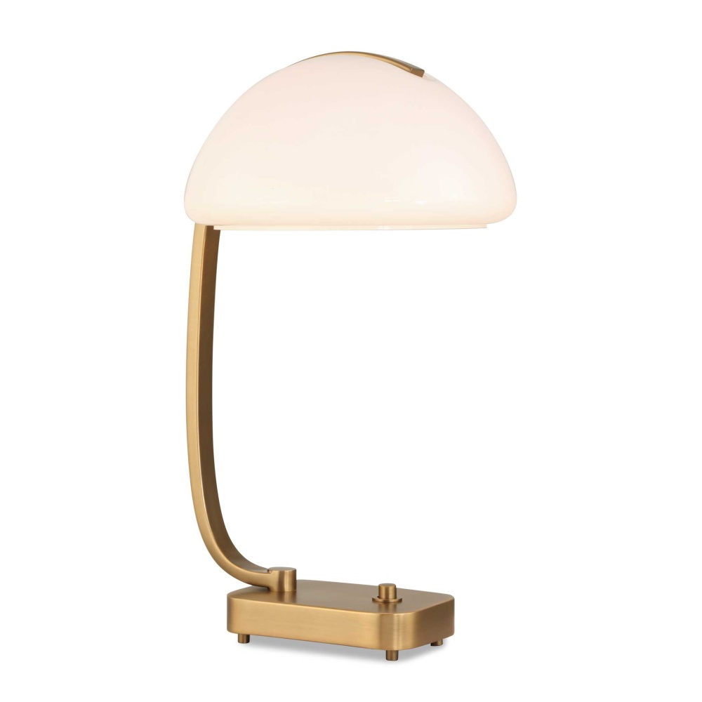 Uttermost Bend The Rules Brass Desk Lamp