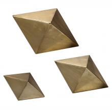 Uttermost 20007 - Uttermost Rhombus Champagne Accents Set/3
