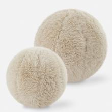 Uttermost 64047 - Uttermost Abide Ball Sheepskin Pillows Set/2