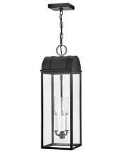Hinkley 10662BK-BU - Large Hanging Lantern
