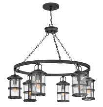 Hinkley 2689BK-LL - Large Single Tier Chandelier