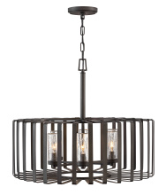 Hinkley 29505BGR-LV - Medium Single Tier 12v Chandelier