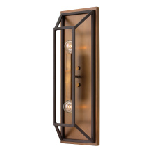 Hinkley 3330BZ - Large Two Light Sconce