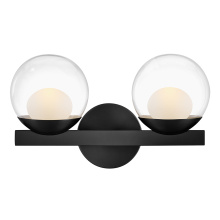 Hinkley 57442BK-LL - Small Two Light Vanity