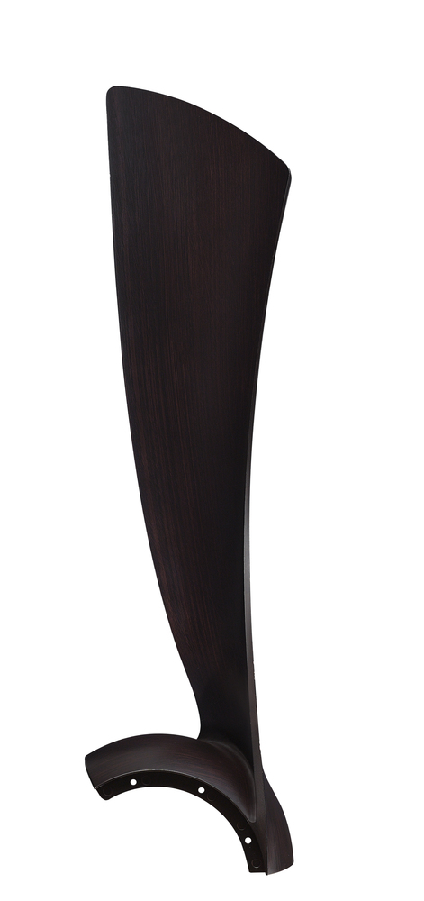 Wrap Custom 52 inch Indoor/Outdoor Ceiling Fan Blade Set of 3 - Dark Walnut