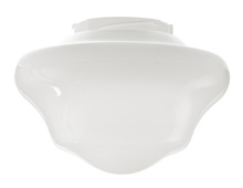 Fanimation G3OPS - myFanimation Ceiling Fan Schoolhouse Glass - Opal Frosted Shiny