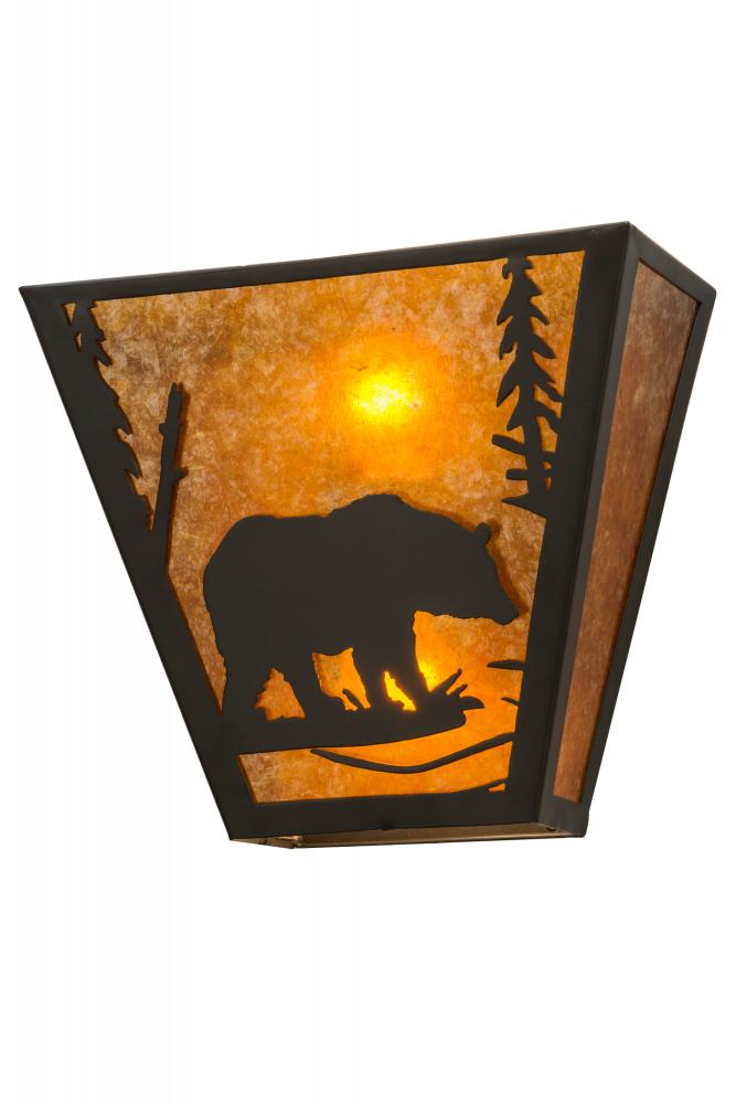 13" Wide Bear Creek Right Wall Sconce