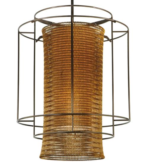 39" Wide Maille Drum Pendant