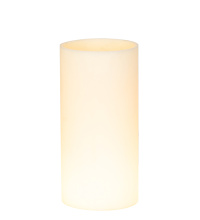 Meyda White 280704 - 3" Wide Cylindre Provostone Idalight Shade